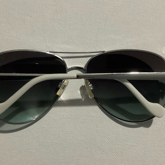 Jessica Simpson Silvertone Aviator Sunglasses - Picture 2 of 5